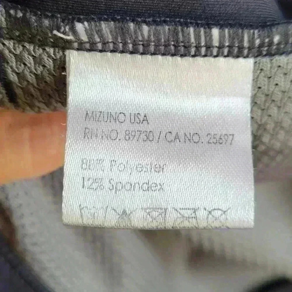 MIZUNO Women's Black/Gray Jacket Full Zip Size XL Running Gym Long Sleeves - Picture 6 of 10